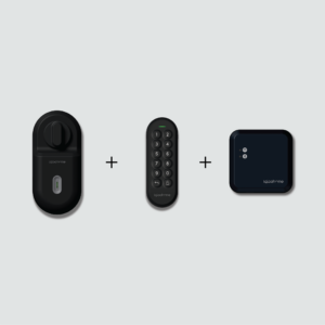 Pack serrure connectée igloohome — Retrofit + Keypad + Bridge